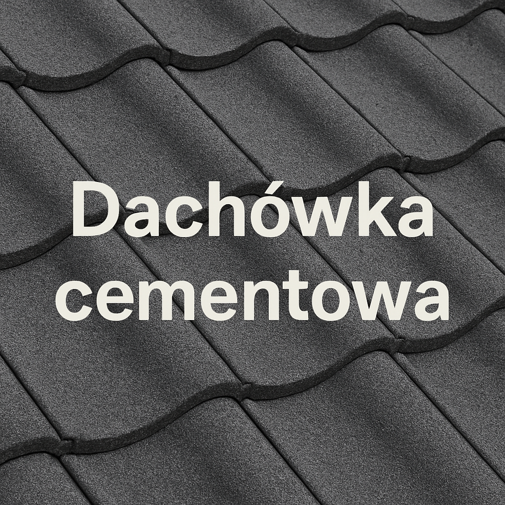 Dachówka cementowa